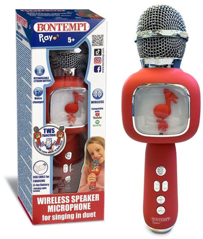 Bontempi Wireless karaoke microphone for the duet
