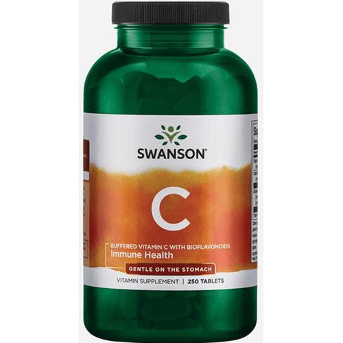 Swanson gebufferde vitamine C met bioflavonoïden 1000 mg 250 stuks (8 maanden)