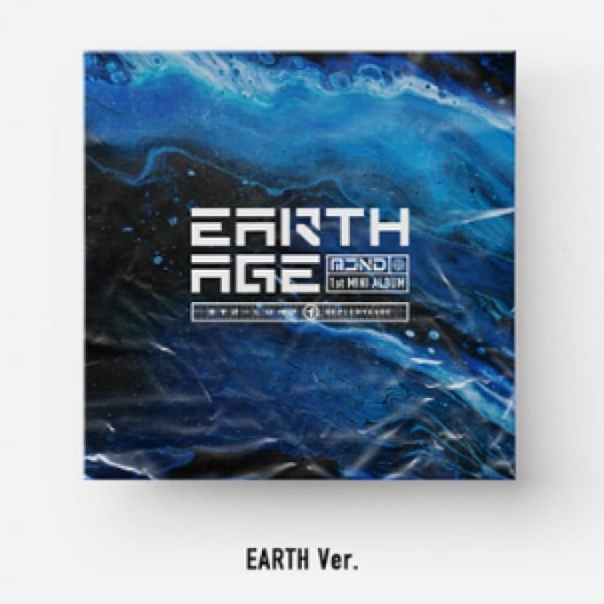 MCND [EARTH AGE] 1e Mini-album Random Ver,No poster blue