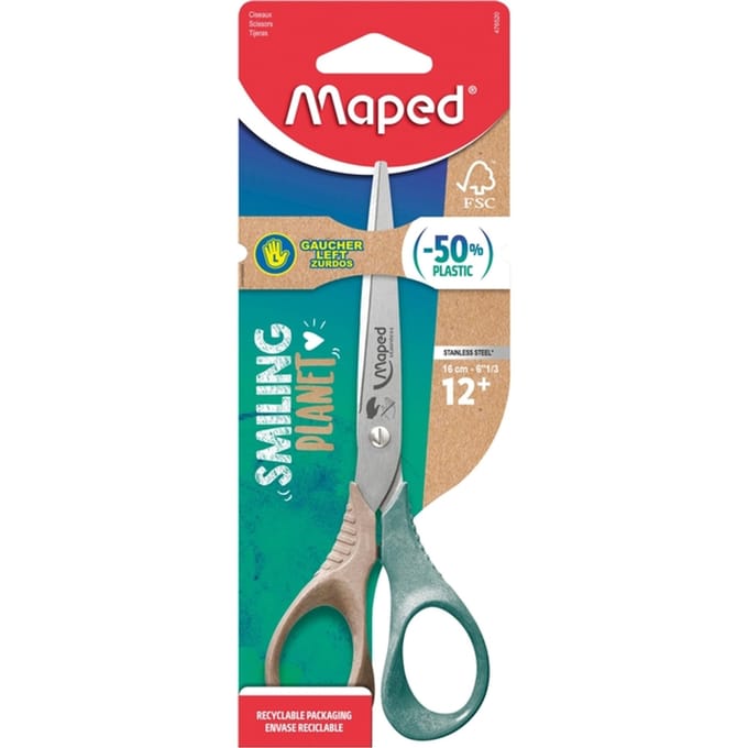 Schaar Maped Smiling Planet linkshandig16cm