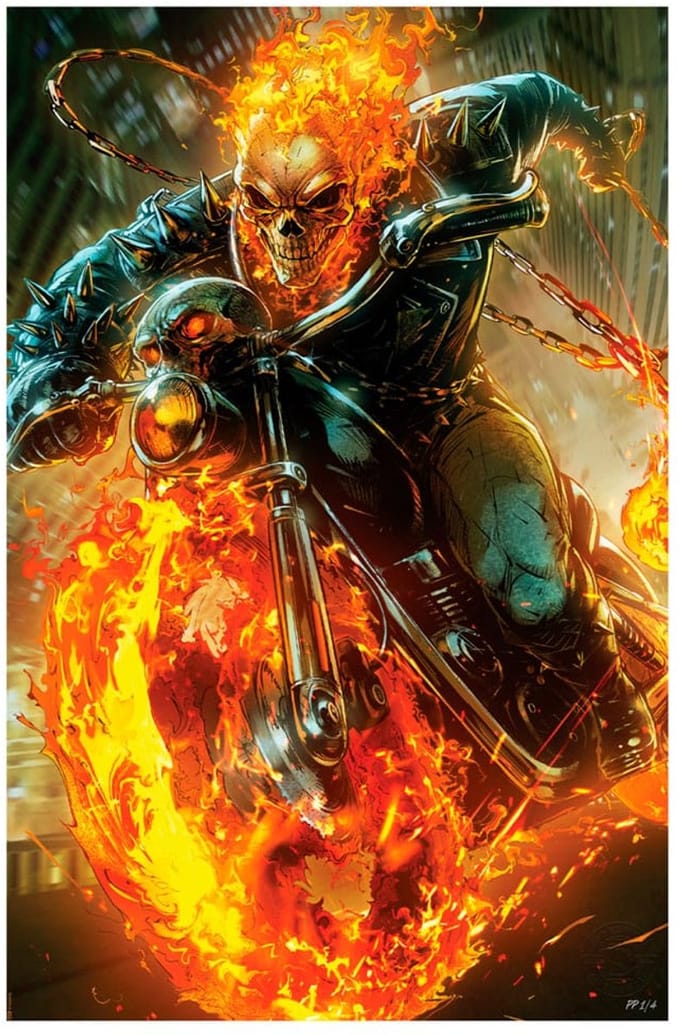 Sideshow Collectibles Marvel Art Print Cosmic Ghost Rider 61 x 41 cm - unframed Poster & Wallscrolls
