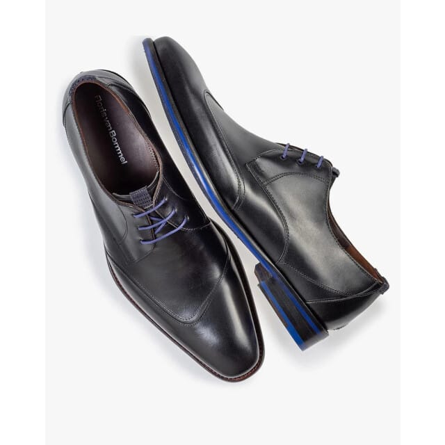 Floris van Bommel Veterschoenen zwart Leer - Heren - Maat 44