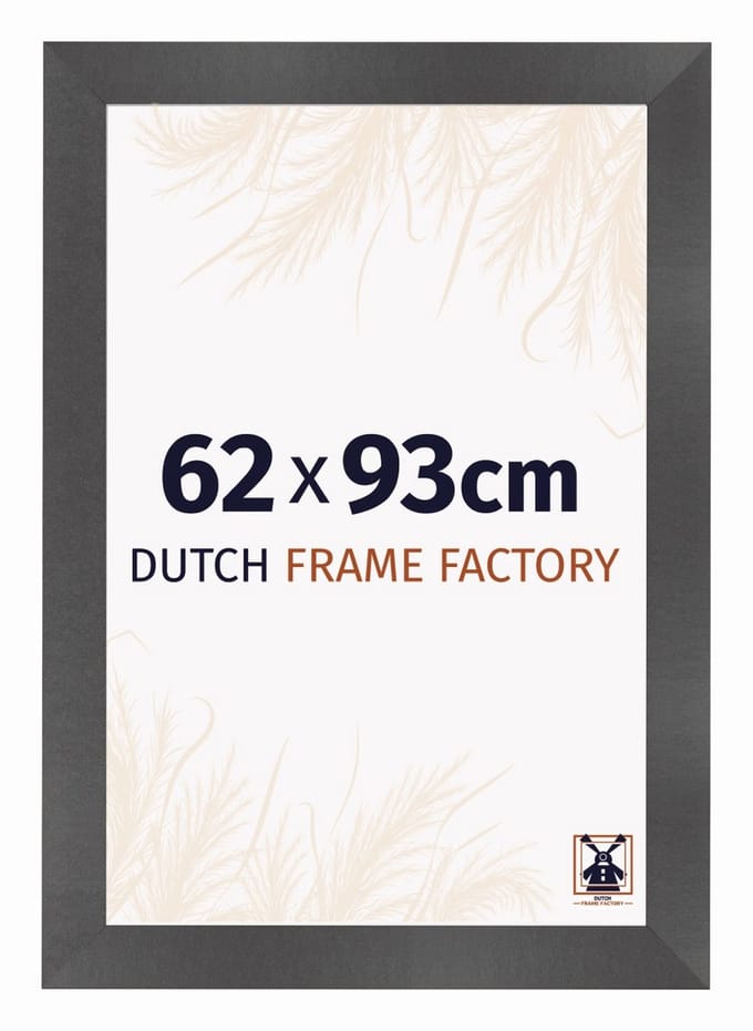 Fotolijst 62x93 cm - MDF - Zwart Mat - Praag