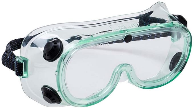Chemische Veiligheidsbril Helder Glas - Bescherming tegen Spetters