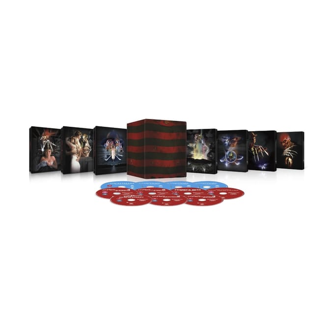 A Nightmare on Elm Street Steelbook Collection - 4K UHD + blu-ray - Import