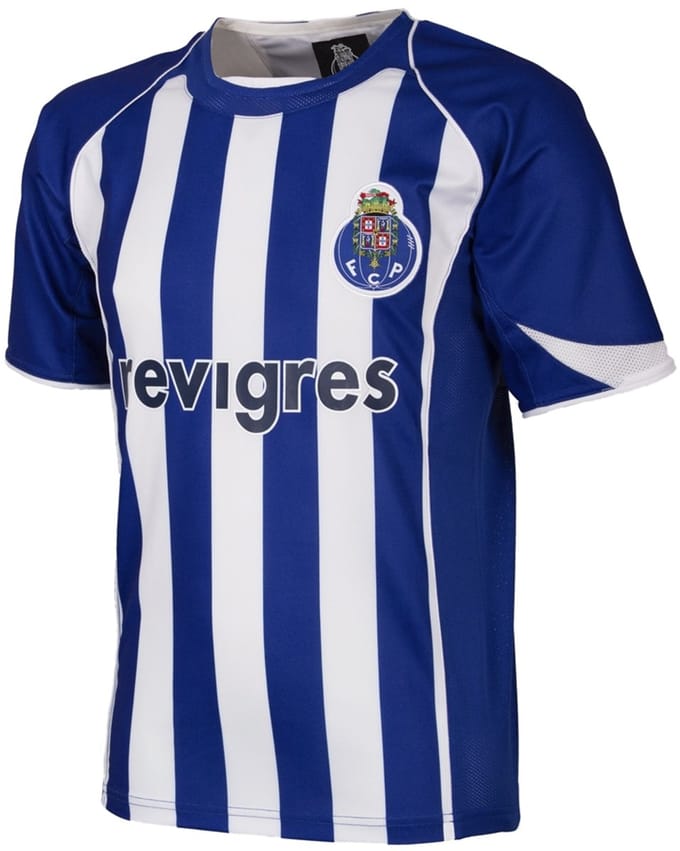 COPA - FC Porto 2004 Intercontinental Retro Voetbalshirt - Heren - Blauw - Wit - M