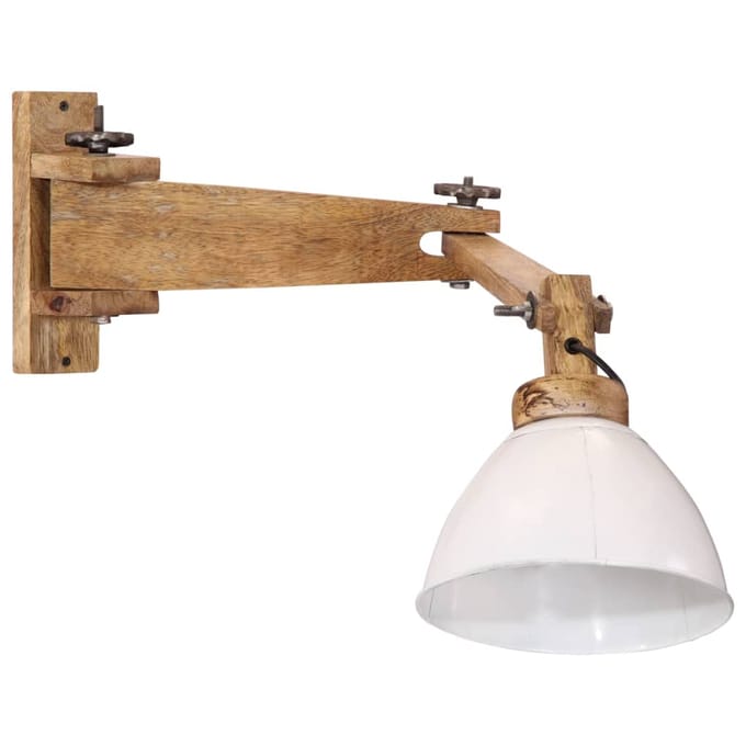 vidaXL Wandlamp 25 W E27 wit