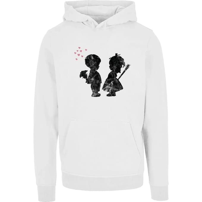Hoodie Merchcode Girl with a stick