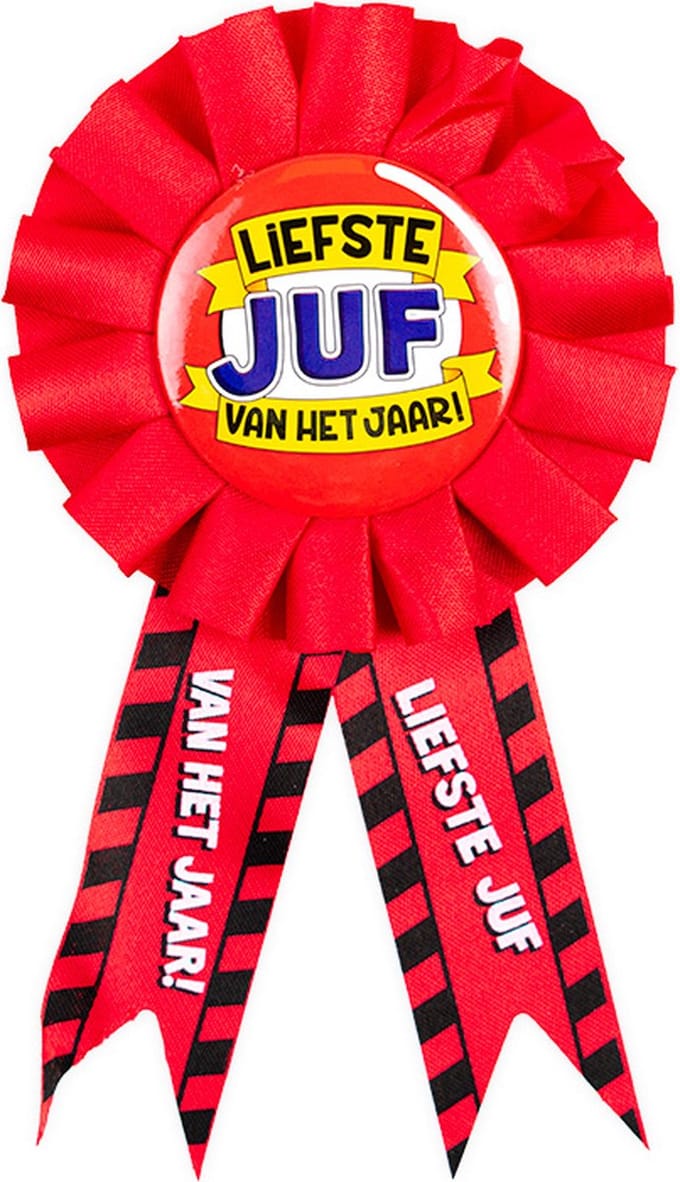 Paperdreams - Button - Liefste Juf van het Jaar!