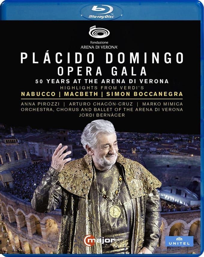 Placido Domingo Opera Gala - 50 Years At The Arena Di Verona