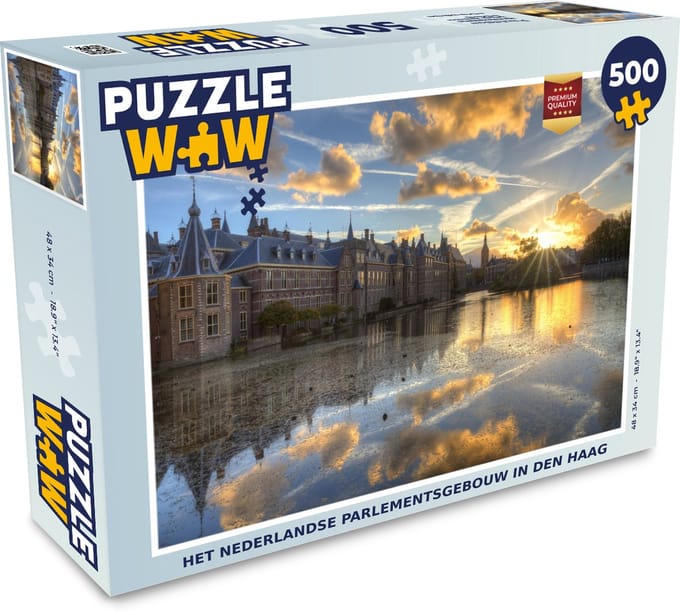 Puzzel Den Haag - Torentje - Zon - Legpuzzel - Puzzel 500 stukjes