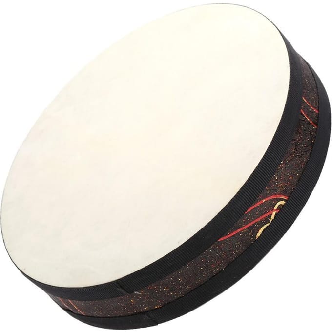 Ocean Wave Bead Drum Zacht Zeegeluid Muziekinstrument white