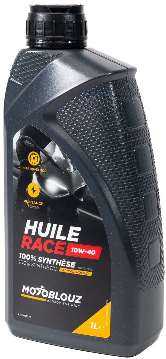 Motoblouz Motorolie - Race 4t 10W-40 1L Pipette