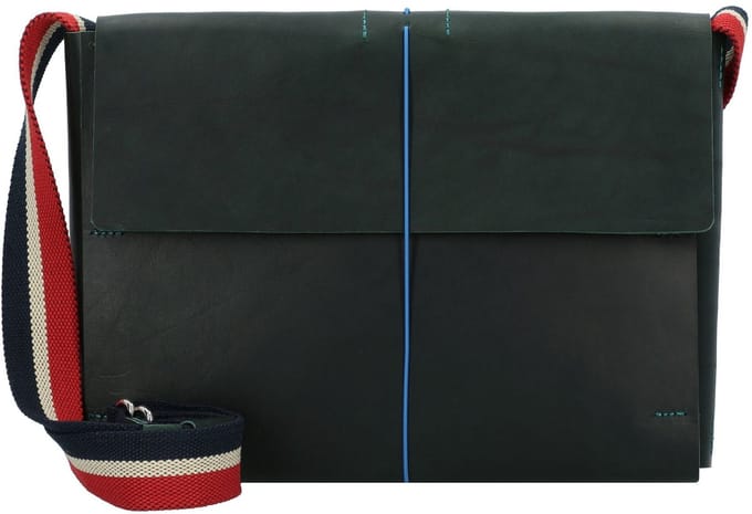 Harold's Keeper Boodschapper Leer 32 cm - gruen