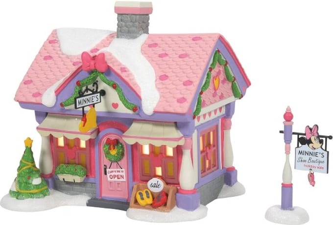 Disney Department 56 - Minnie Mouse's Shoe Boutique