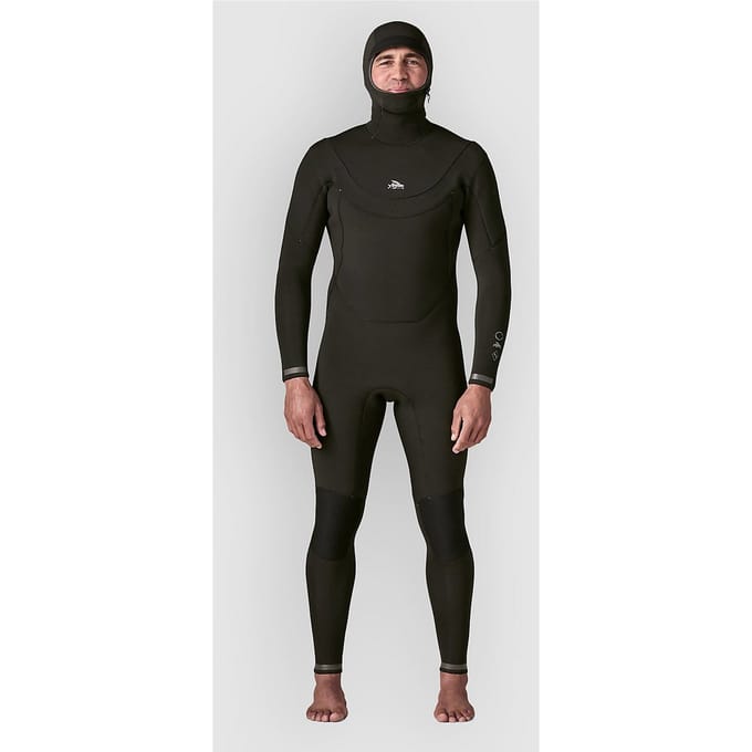 Patagonia Regulator 6/5 Hooded Full Wetsuit zwart