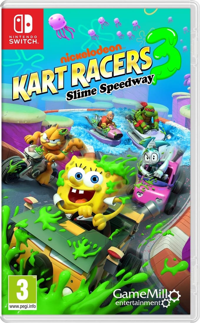 Dailygoods - Nickelodeon Kart Racers 3: Slijm Speedway - Racing Game voor Multiplayer