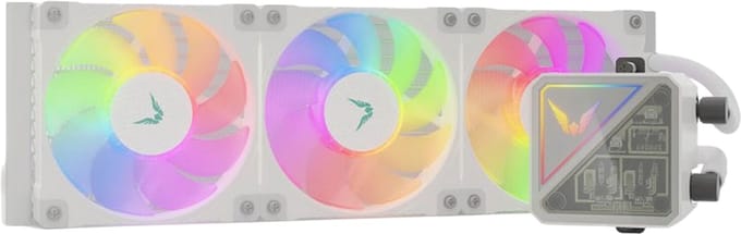 Valkyrie V360 Lite ARGB Serie - Waterkoeling AIO - 360mm - Wit