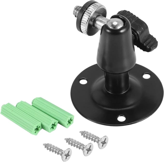 Wandhouder Metaal - Camera Beugel - Beveiliging Thuis - Robuuste Constructie - 762 cm - Zwart