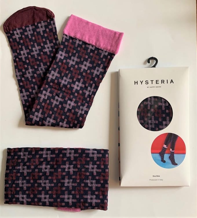 3 pack Happy socks "Hysteria" Lovisa Knee High sock - nylon, One size , Denier : 50