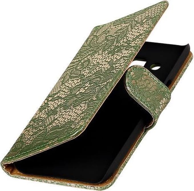 BestCases.nl LG G5 Lace booktype hoesje Donker Groen