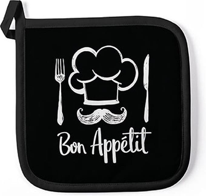 Pannenlap - Chef black
