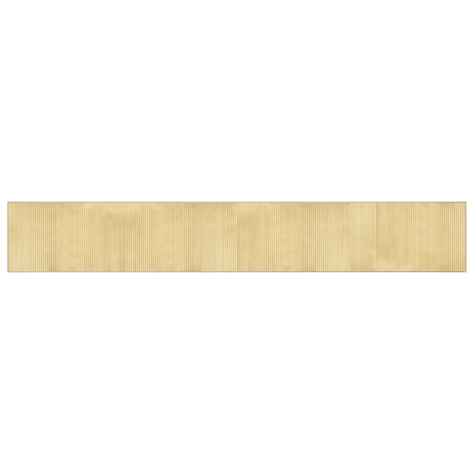 vidaXL - Vloerkleed - rechthoekig - 60x400 - cm - bamboe - lichtnaturel