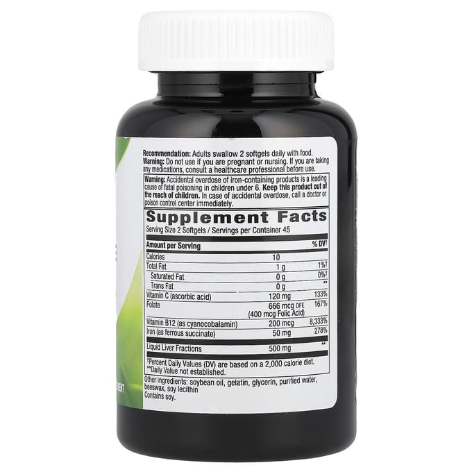 Nature's Way, Ultimate Iron®, 90 gélules