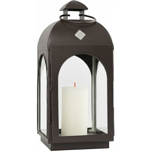 KS Verlichting Capri Windlicht Antraciet Small