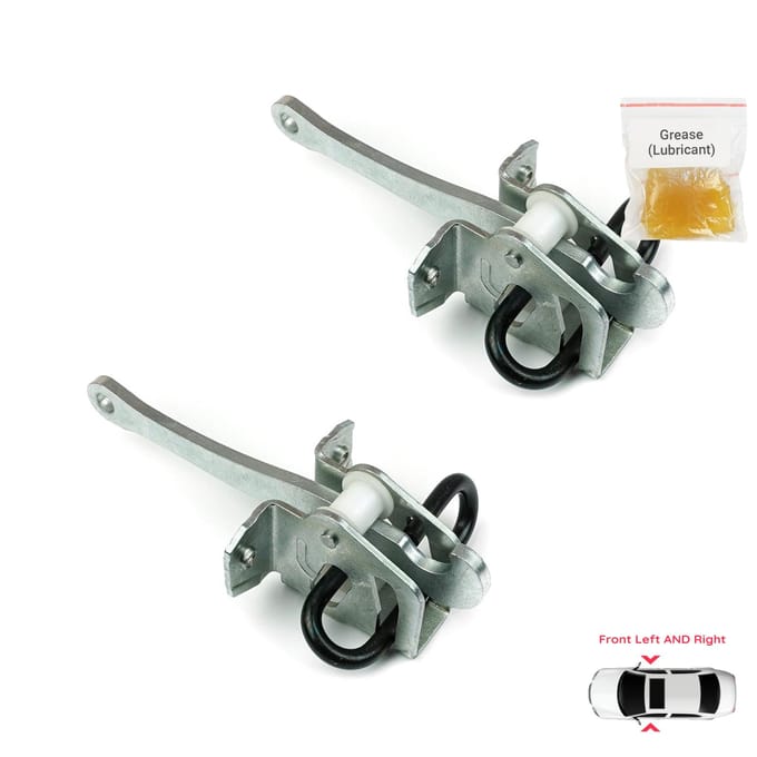 BDP1065-1 2 Stuks Voor Links EN Rechts Deurklink Scharnier Deurstopper Check Strap Limiter Hendel Arm voor BMW 5 Serie E34 7 Serie E32 51218155698