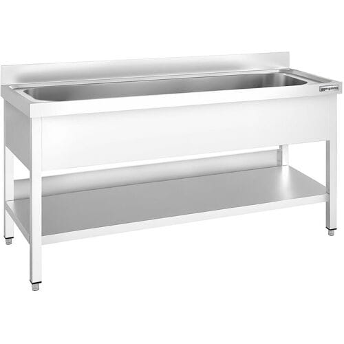 GGM Gastro Topfspültisch PREMIUM - 2000x700mm - mit 1 Becken