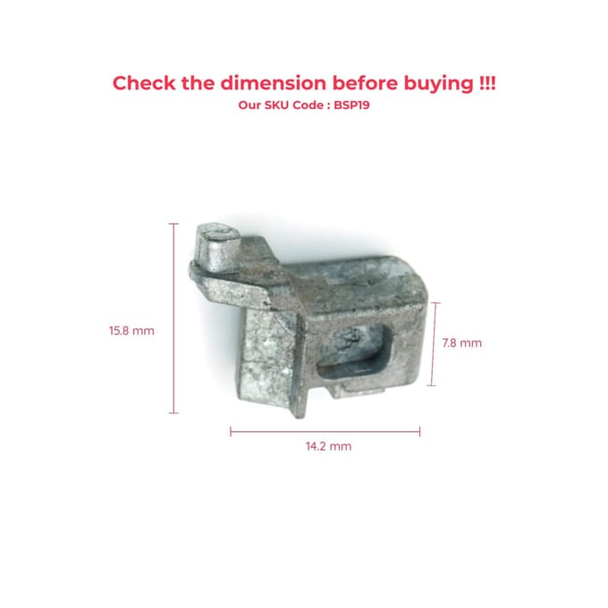 Pièce de rechange pour barillet de Neiman BSP19 Clip de déclenchement pour BMW Série 5 E39 1995-2004 X5 E53