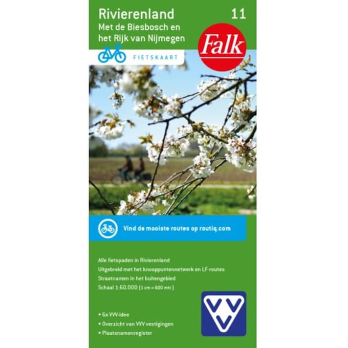 Falk Fietskaart 11 Rivierenland - Falkplan Fietskaart