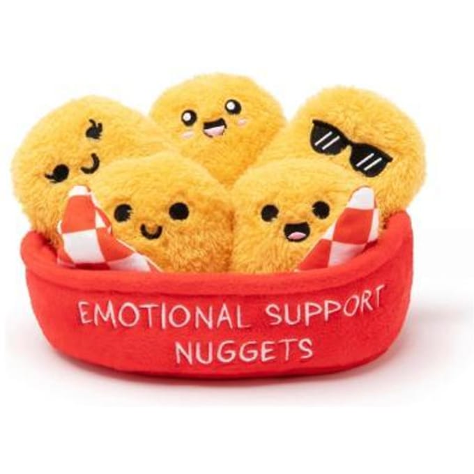 Emotional Support Nuggets - Kipnuggets knuffels - Kawaii Pluche set