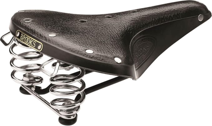 Brooks zadel B67 heren zwart - ZDB427HZ