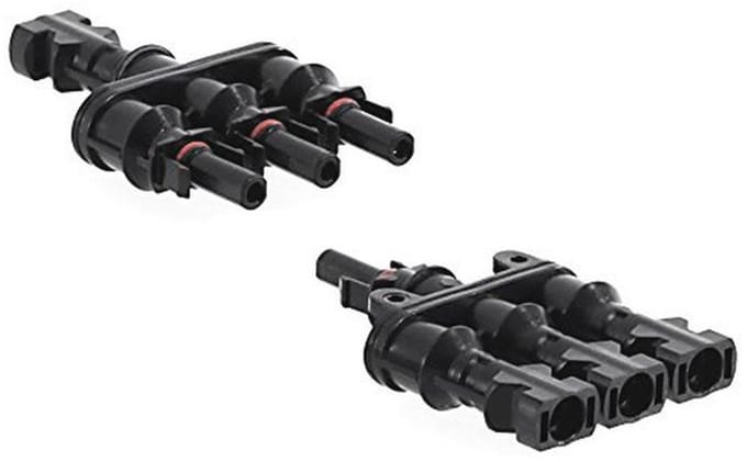 3 Weeg Terminal Sockets Voor Zonnepanelen - T-Stekkers