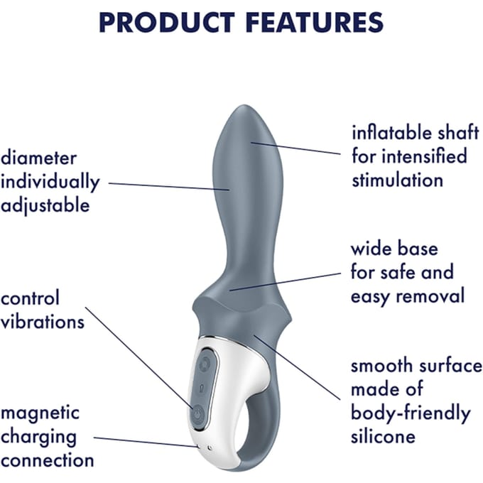 Satisfyer 'Air Pump Booty 1', 18,5 cm