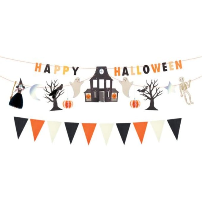 Meri meri halloween slinger 2,4 m - happy halloween