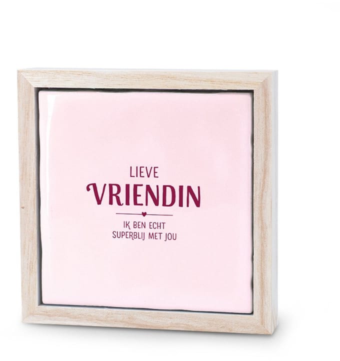 Liefs in een lijstje - Lieve vriendin