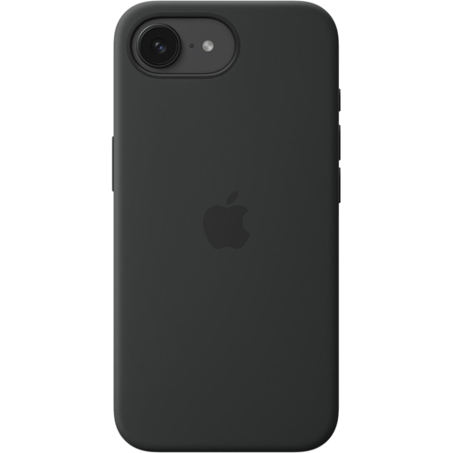 Apple - Siliconenhoesje - iPhone 16e - Zwart
