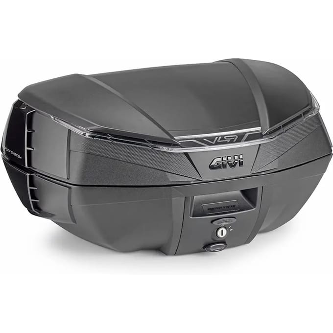 Topkoffer voor motor met kattenpanelen Givi