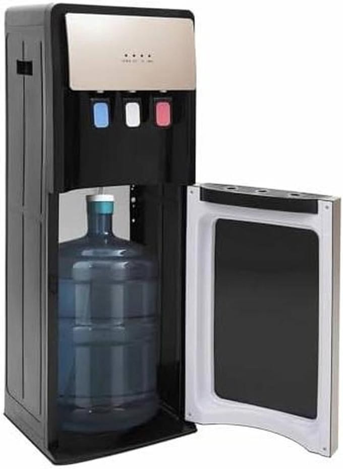 Waterdispenser - Drankautomaat - Thuiskeuken - Onderlaad ontwerp - 3 temperaturen - Goud