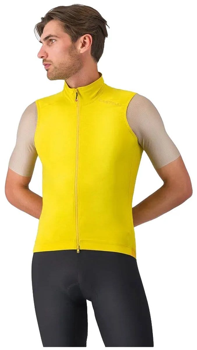 Castelli Espresso 2 Gilet Geel M Man