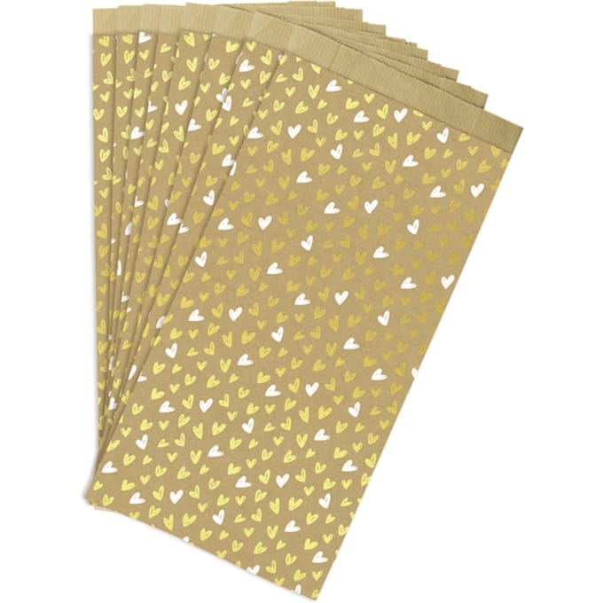 Cadeauzak Claierfontaine 16x30x5cm kraft harten 50 stuks