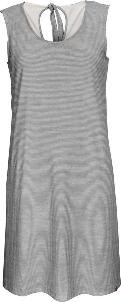 Killtec dames jurk - jurk dames mouwloos - olijfgroen gemeleerd - 39429 - maat 36