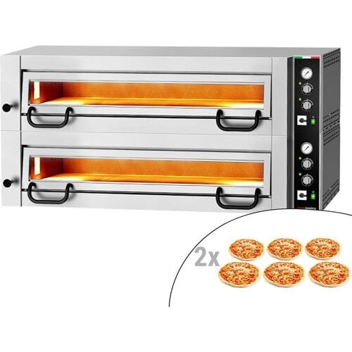 GGM Gastro Elektro Pizzaofen Power - 6+6x 34 cm - Manuell