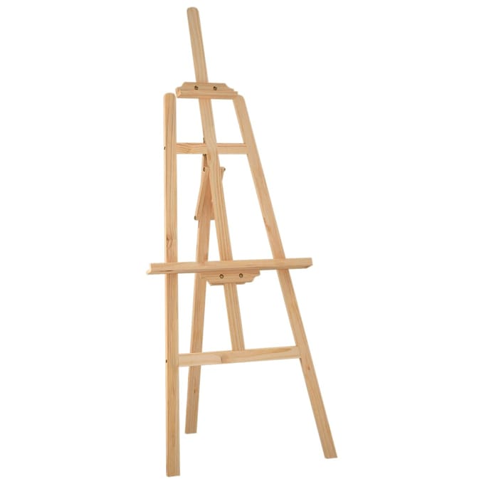 vidaXL - Schildersezel - 53,5x95x127 - cm - massief - grenenhout