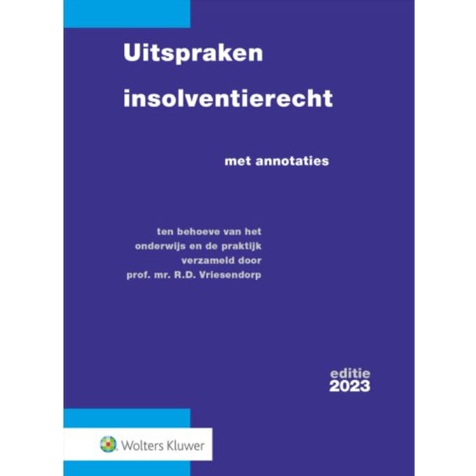 Uitspraken Insolventierecht / 2023