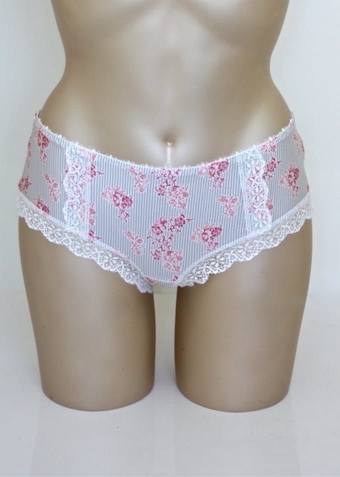 Freya - Katie Blossom - Grijs/ roze short - Maat XS / 34