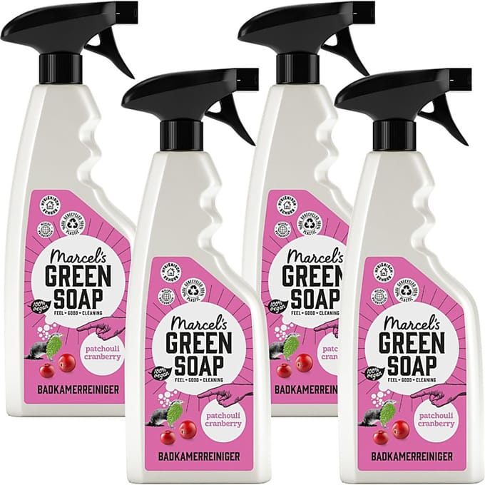 Marcel's Green Soap Badkamerreiniger Spray Patchouli & Cranberry Mu...